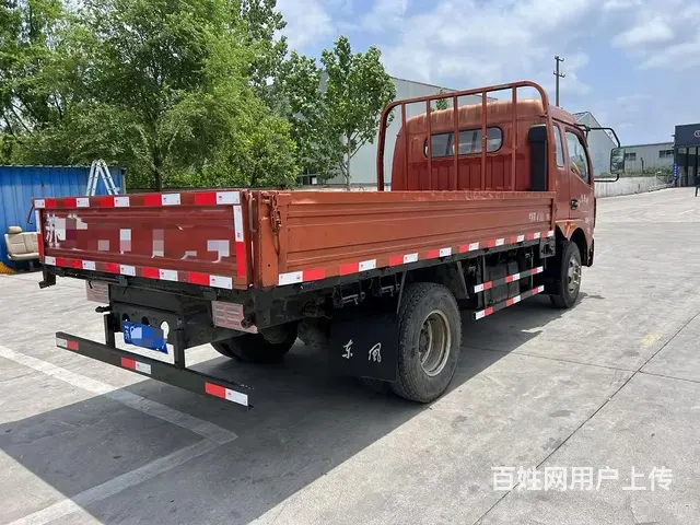 东风多利卡D6 重载版4米平板自卸货车 蓝牌照 - 图片 7