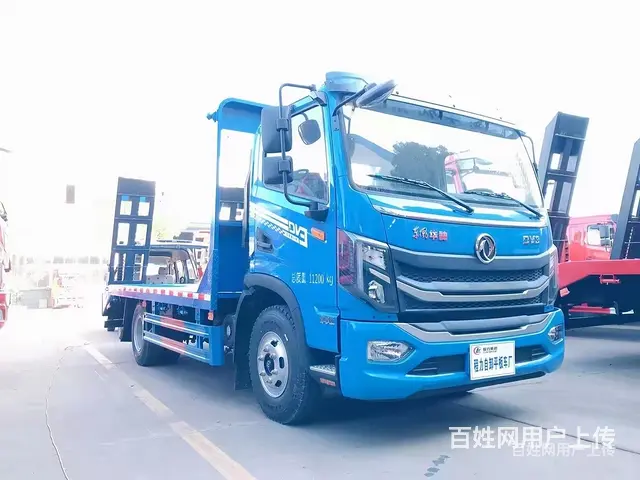 黄牌单桥 拉6吨8吨挖机平板车厂家现车报价 - 图片 5