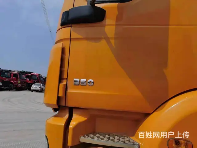 国五后八轮环保车350马力德龙5米8货厢 - 图片 3