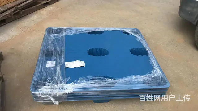 物流塑料托盘叉车栈板仓储防潮板可拼接垫板塑料黑托盘 - 图片 7