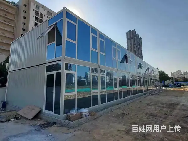 活动房 住人集装箱 室内隔墙围挡工地围挡 厂房隔断隔墙 - 图片 3