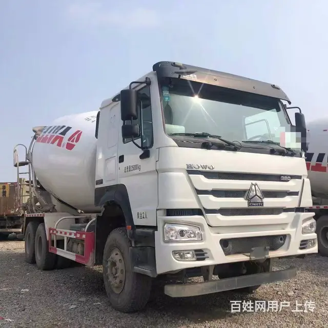 枣庄19年二手豪沃搅拌车 大14方 380马力 - 图片 1