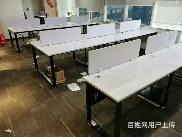 广州二手办公桌椅出售，老板桌会议桌屏风卡位包送装 - 图片 10