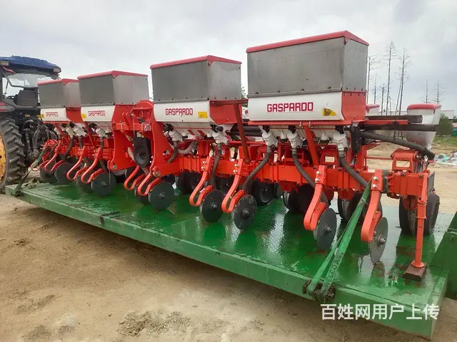 24年马斯骑奥10行播种机出售，带板车 - 图片 1