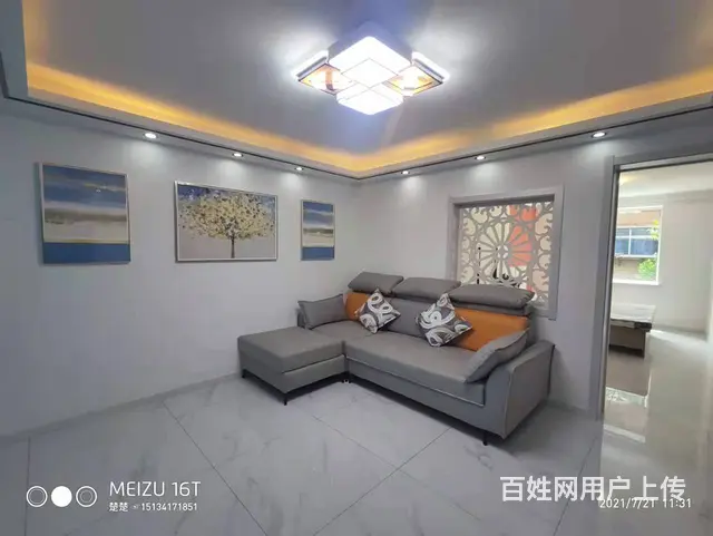 龙江街道龙江北里2楼56平南北通精装地暖带家具拎包即住！ - 图片 6