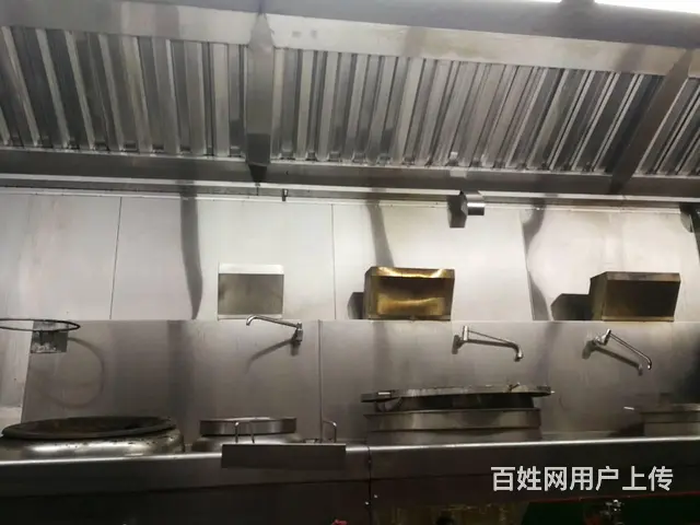 广州油烟机清洗公司专业厨房烟罩油烟管道净化器清洗 - 图片