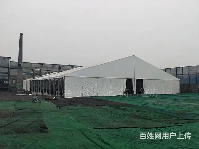 矿山防尘篷房 储煤场储煤棚 铝合金环保厂房搭建 - 图片 2