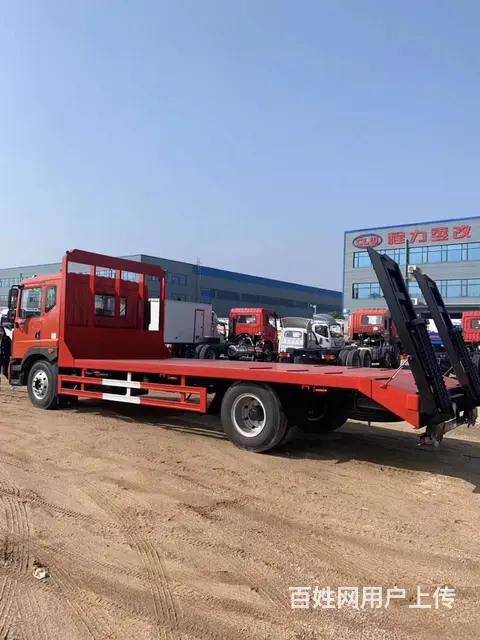 东风D9拖车拉15吨挖机平板车135挖机拖车可分期 - 图片 11