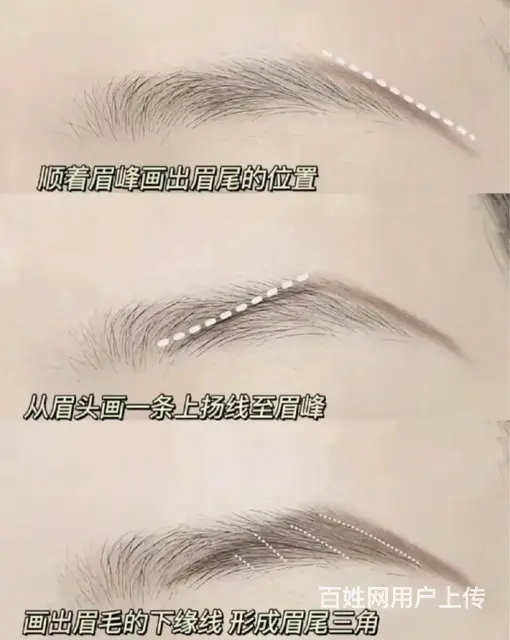 眉毛定位与画法 - 图片 3