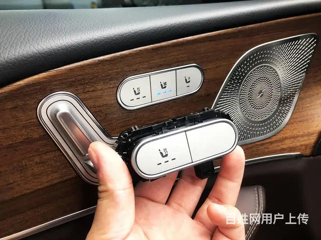 奔驰GLE350e升级座椅通风功能，有吹风有吸风 - 图片 1