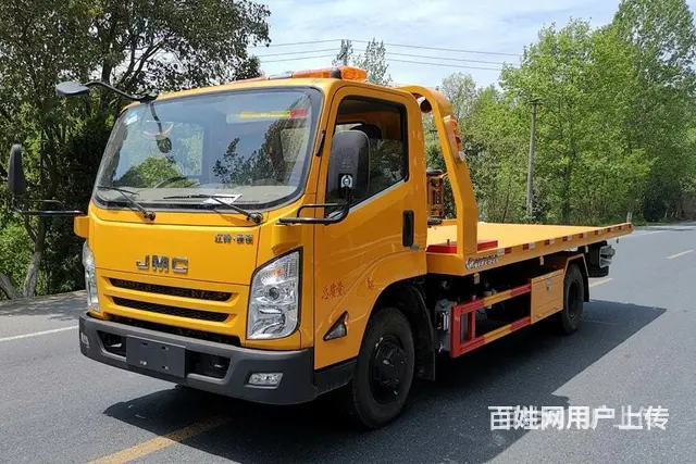 一拖二平板清障车,不超重好上户,救援清障拖车现车直销 - 图片 9