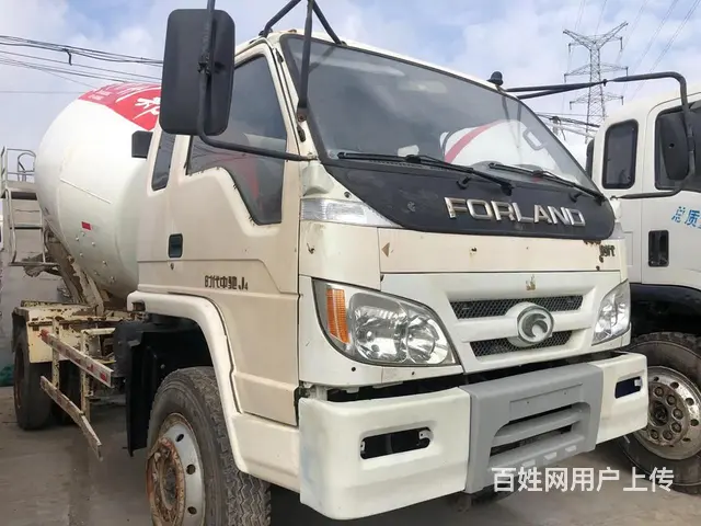废铁价格处理9台15年6方时代单桥水泥搅拌罐车 - 图片 7