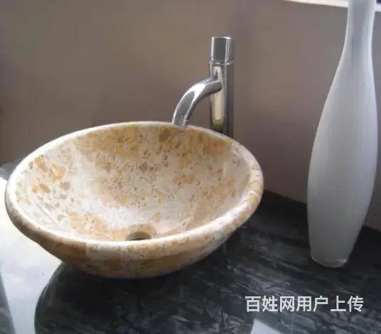 惠安石雕#复古石雕洗手池 - 图片 2