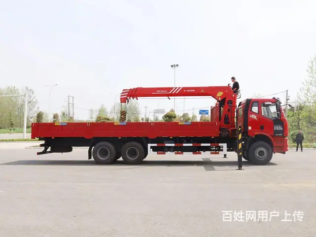 J6后八轮260马力长兴12吨随车吊 冷铆工艺车箱 - 图片 7