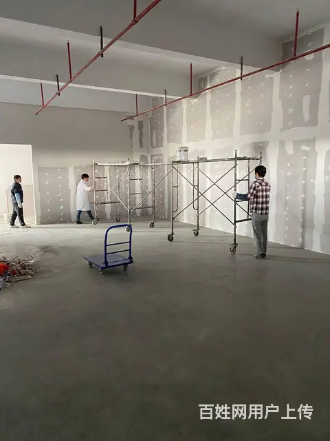 轻质砖隔断，护墙板，环氧地坪 - 图片 6