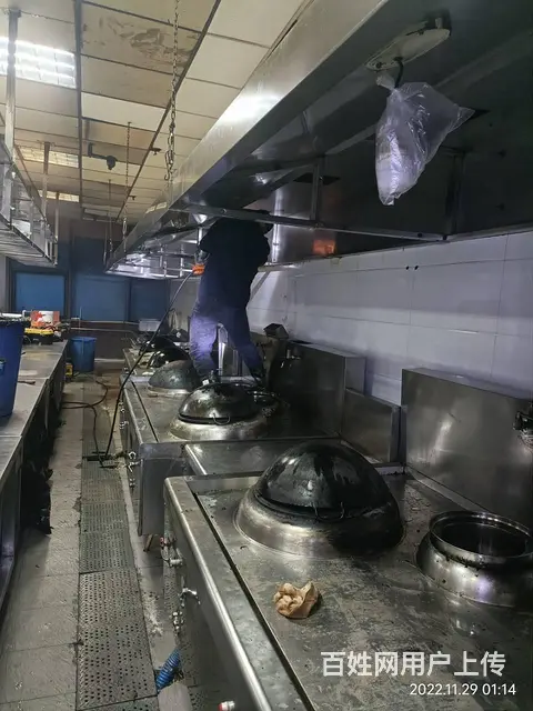 昆山开发区工厂食堂油烟机清洗风机清洗厨净价低 - 图片 2