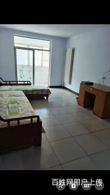 建设路第六小学旁边3室2厅 简单装修双气带家具 - 图片 1