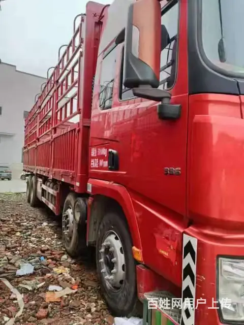 陕汽德龙前四后八高栏车336马力16年3月 - 图片 4