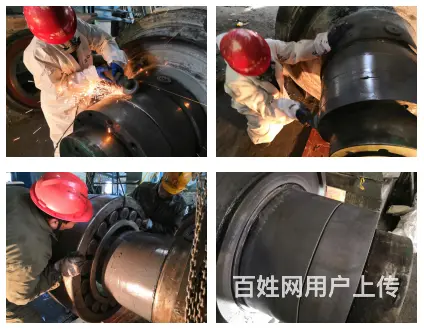 辊压机轴承位磨损修复完还能用很久 - 图片